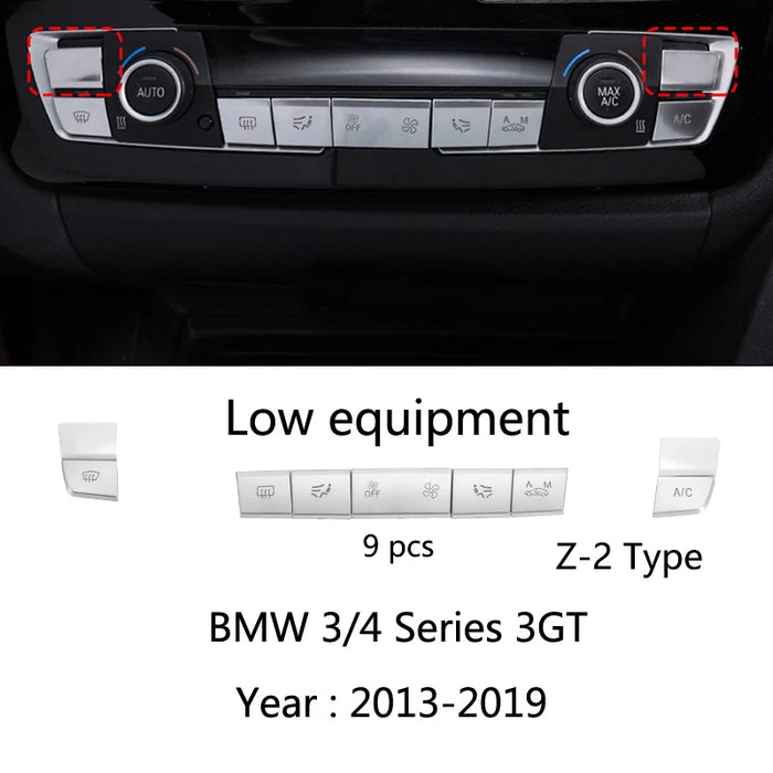Per BMW Serie 3 4 3GT F30 F31 F32 F34 F36 316li 320li Accessori Auto Pannello di Controllo Del Cambio Striscia decorativa di copertura trim