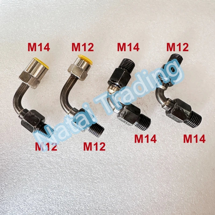 Parte del connettore del tubo del banco di prova Common Rail diesel Pompa dell'iniettore di carburante Collegare il giunto al tubo del carburante Common Rail