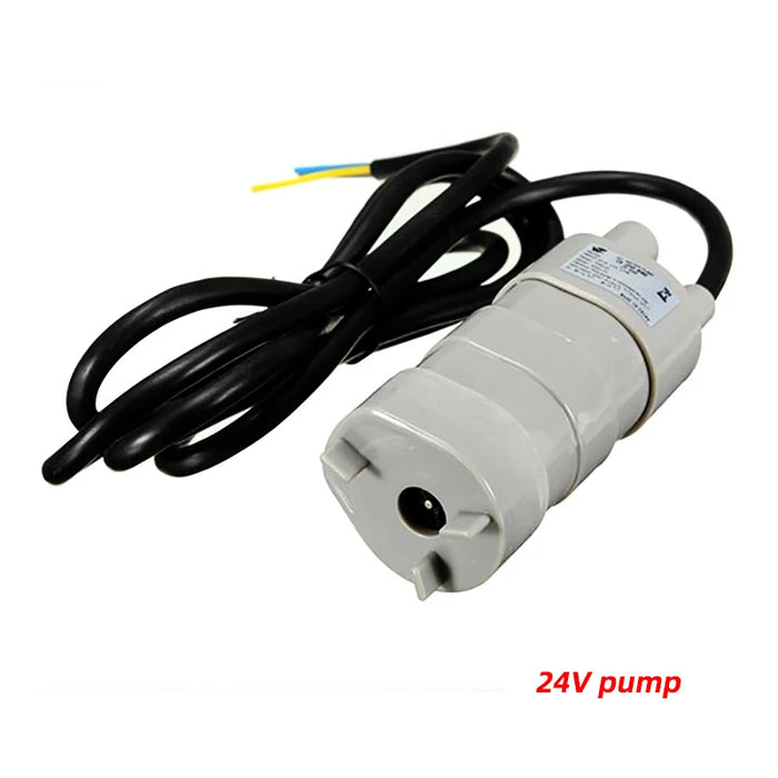 La migliore vendita 12V 24V 600L/H pompa dell'acqua sommergibile Dc ad alta pressione pompa dell'acqua micromotore a tre fili con adattatore