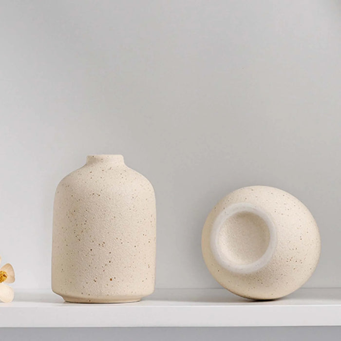 Vasi di fiori nordici composizioni floreali vasi di arte decorativa vaso di ceramica Boho per accessori di mensola della casa dell'ingresso della fattoria