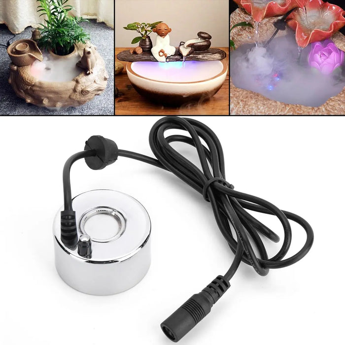 45mm Mini umidificatore ad ultrasuoni Mist Maker Fogger fontana d'acqua stagno atomizzatore nebulizzatore testa umidificatore spina europea per la casa