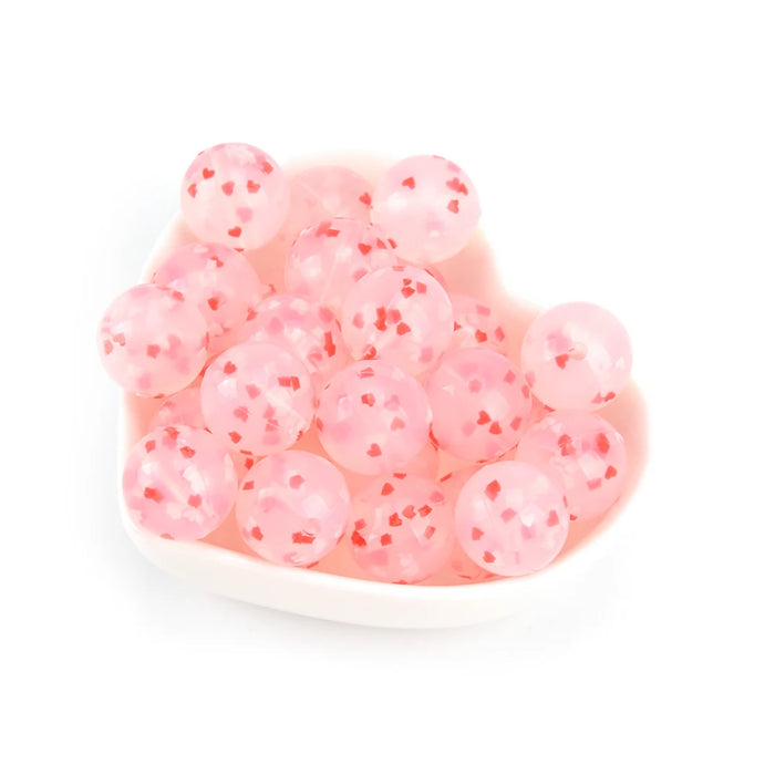 LOFCA 40 pz 12mm Perle di Silicone Dentizione Masticare Perline Food Grade Massaggiagengive Collana BPA Libero Gioielli Fai Da Te Bambino Massaggiagengive Giocattolo Ciuccio