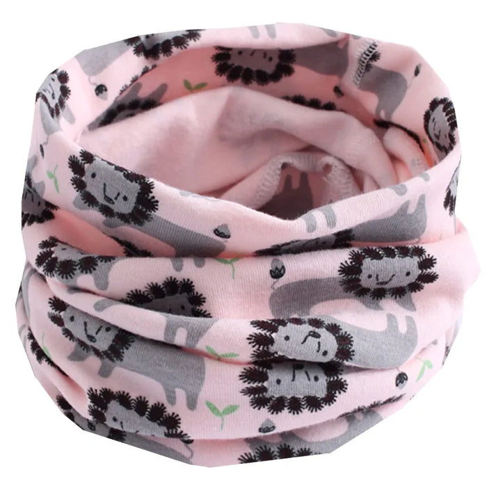 Nuovo autunno inverno bambini sciarpa di cotone LIC bambini bambino sciarpa al collo ragazzi ragazze sciarpe bambino collare caldo O anello fazzoletto da collo magico
