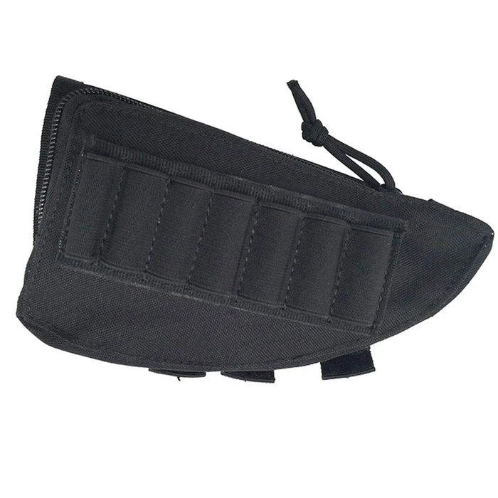 Tattico Muti-funzionale Caccia Cerniera Fucile Buttstock Pack Borsa Guancia Pad Resto Shell Mag Munizioni Pouch Pocket Magazine Bandoliera