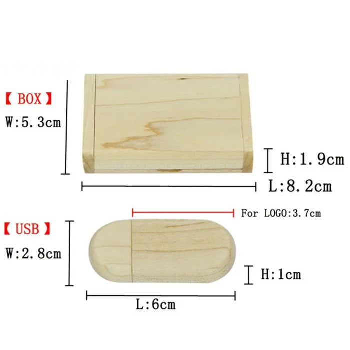 JASTER Logo in legno di alta qualità Incisione Chiavetta USB in legno 4 GB 8 GB 16 GB 32 GB 64 GB Regalo di nozze Scheda di memoria Flash Pen Drive