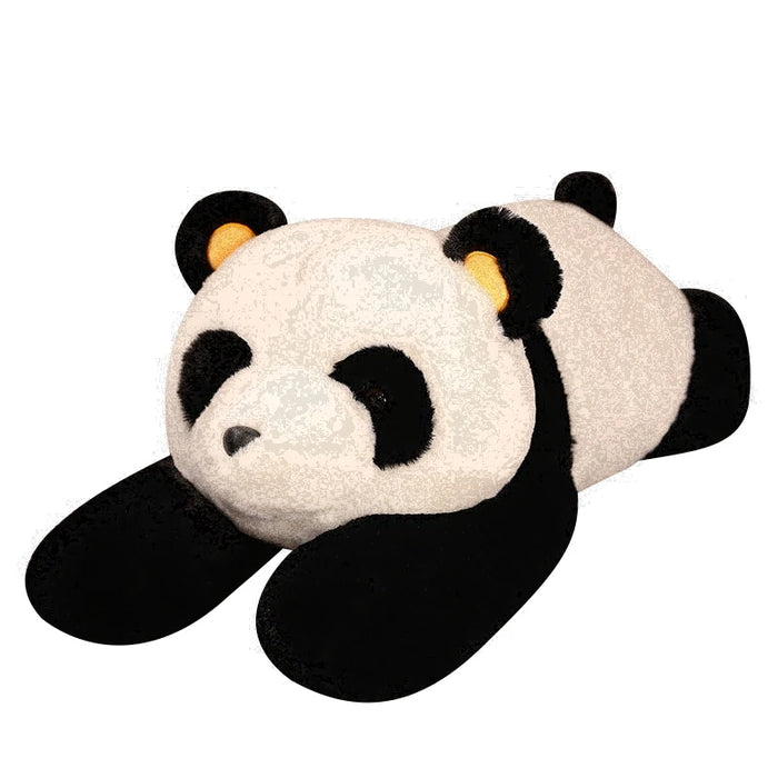 60 cm-120 cm Panda gigante giocattoli di peluche morbido cuscino per dormire cartone animato animale orso farcito bambola classica per bambini compleanno regali di Natale