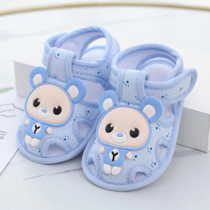 Neonate ragazzi sandali carino flessibile antiscivolo appartamenti estivi primi camminatori scarpe per bambini per neonati casuali 0-15 mesi