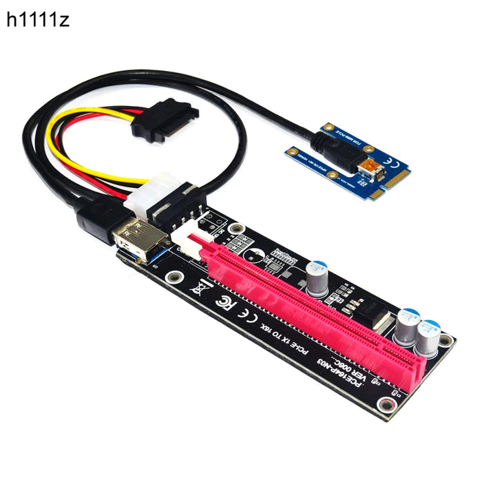 Mini PCIe a PCI express 16X Riser per scheda grafica esterna per laptop EXP GDC BTC Antminer Miner mPCIe a slot PCI-e Scheda mineraria