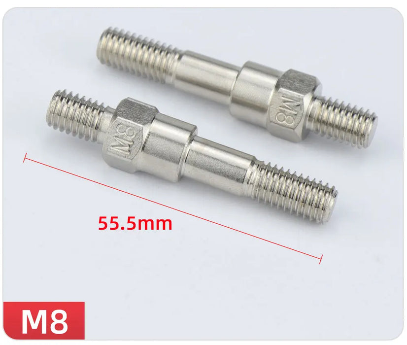 HIFESON Mano Rivetto Dado Pistola Parte Manuale Filettato Rivetto Testa Viti di Ricambio Tirare Asta Per BT-606 605 607 M3 M4 M5 M6 M8 M10 M12