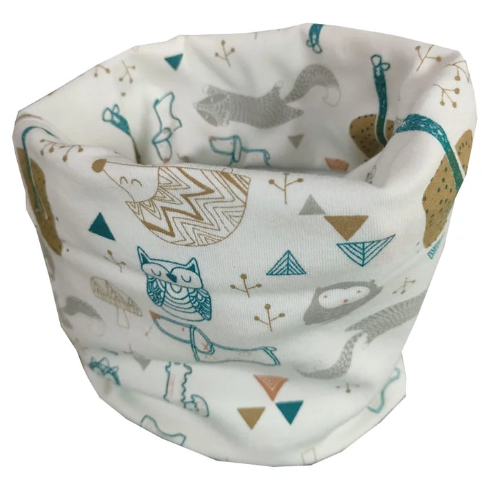Nuovo autunno inverno bambini sciarpa di cotone LIC bambini bambino sciarpa al collo ragazzi ragazze sciarpe bambino collare caldo O anello fazzoletto da collo magico