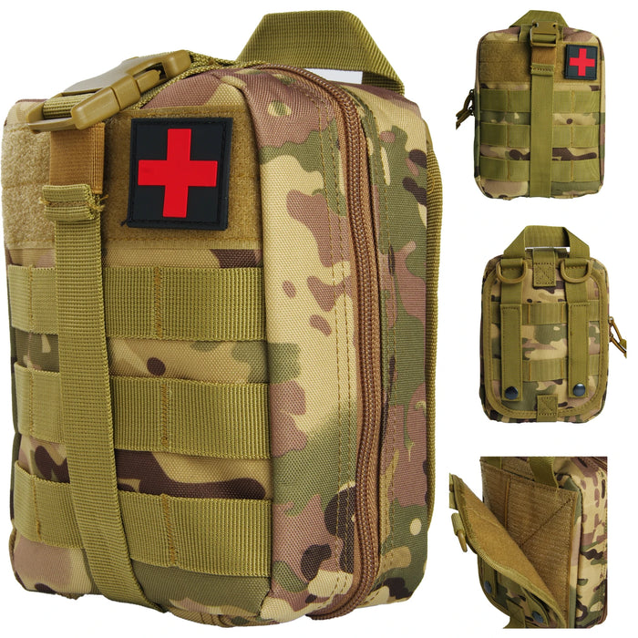 Kit di pronto soccorso custodia fornita set completo Molle per configurare kit di sopravvivenza Kit di emergenza all'aperto Trauma Outdoor Gear IFAK EMT
