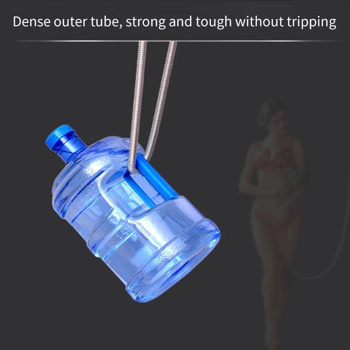 Tubo doccia in acciaio inox lungo bagno doccia tubo dell'acqua prolunga tubo idraulico tubo soffione accessori bagno