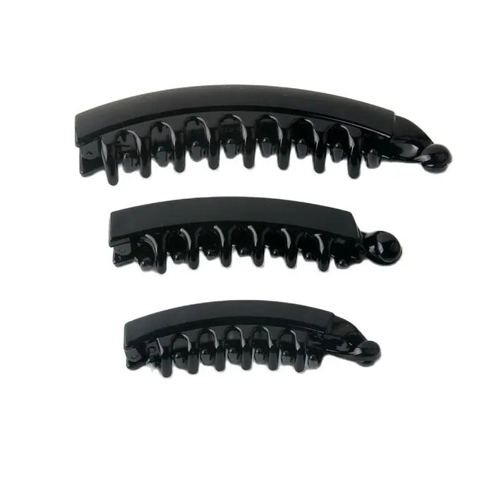 2021 accessori per capelli estivi Clip per capelli a Banana per signora ambientale Abs denti granchio per capelli Twist Hair Pin per ragazze 2 pezzi