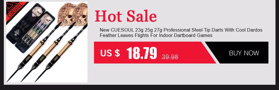 CUESOUL 9 pezzi di volti per freccette Ali di coda di freccette