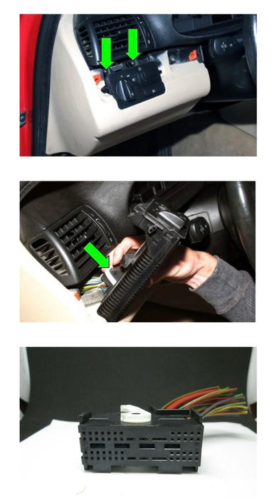 DASH 6000 RPM EL Glow Gauge per aggiornamento cruscotto al plasma diesel BMW Serie 3 E46