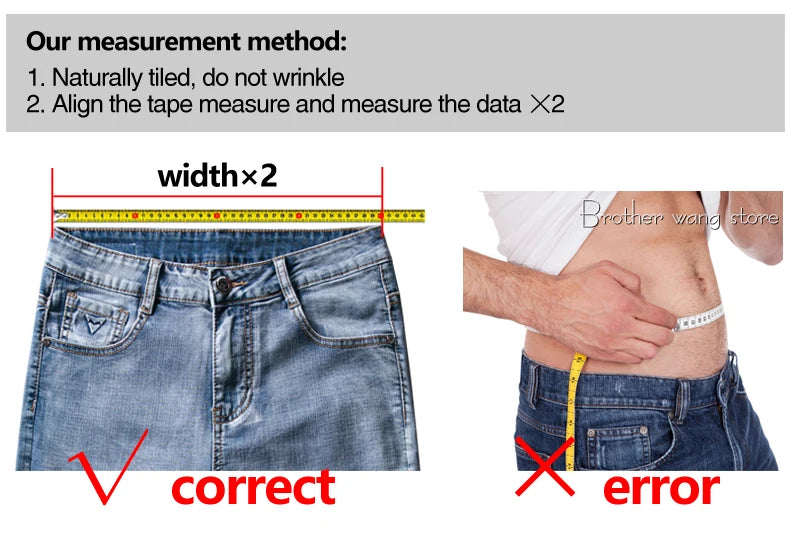 Jeans da lavoro alla moda da uomo Pantaloni jeans slim elasticizzati casual stile classico Pantaloni in denim di marca maschile Nero Blu