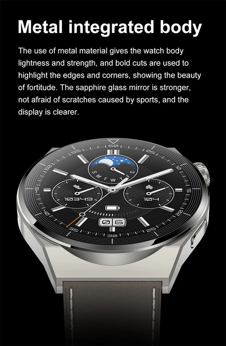 Per orologio serie GT Smart Watch uomo donna HDScreen Bluetooth Call GPS Tracker frequenza cardiaca SmartWatch impermeabile 2024 nuovo braccialetto