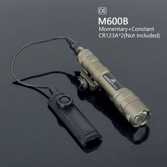 Tattico Surefire M600 M600B M600C Arma Luce Lanterna Fucile Torcia Elettrica Pistola Scout Luce Torcia Caccia Pictinny Rail