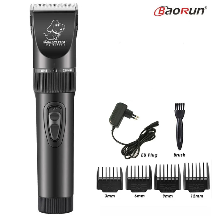 BaoRun P6 Tagliacapelli professionale per cani Ricaricabile Pet Cat Grooming Clipper Rasoio Taglierine elettriche a basso rumore Macchina per taglio di capelli