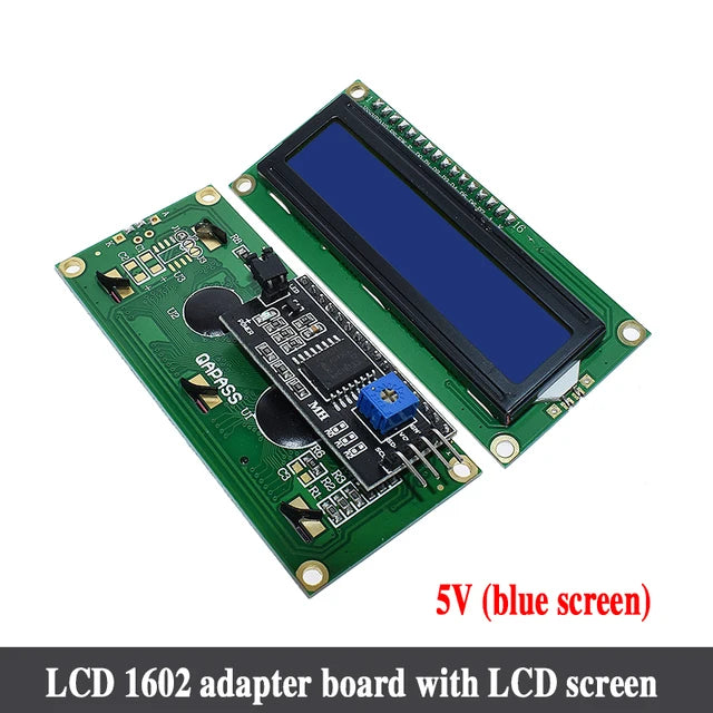 LCD1602 LCD 1602 2004 12864 modulo Schermo blu verde 16x2 20X4 Modulo display LCD caratteri HD44780 Controller luce blu nera