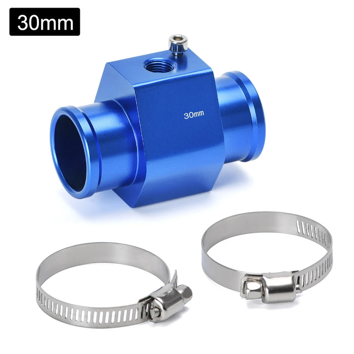 1Pc di Acqua Sensore di Temperatura Temp Tubo Comune Gauge Radiatore Tubo Adattatore Formato 28mm / 30mm / 32mm / 34mm / 36mm / 38mm / 40 millimetri