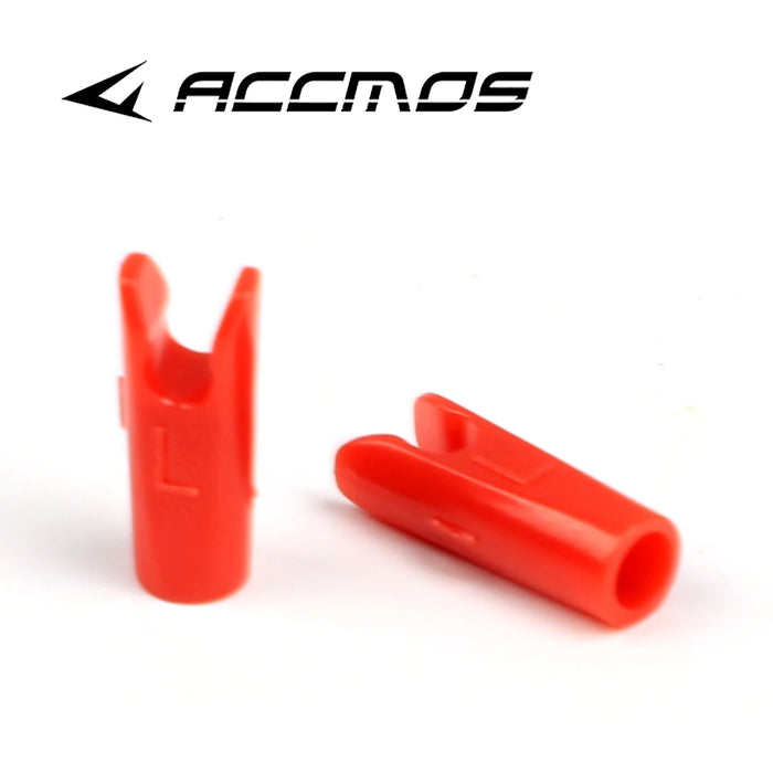 60 pz FAI DA TE In Plastica Freccia Spille Nocks Formato L E Taglia S Per ID4.2mm ID6.2mm 3.2mm Freccia Albero Tiro Con Arco accessorio