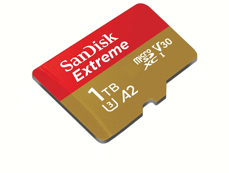 Sandisk Scheda Micro SD Originale Extreme A2 V30 U3 SDXC Flash 32GB 64GB 128GB 256GB Scheda MicroSD 190MB/s Scheda TF per Tablet Telefono