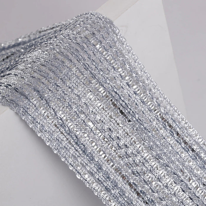Hot Door and Window Panel Fly Screen frangia Room Screen nappa pannello perline tende decorazione della casa
