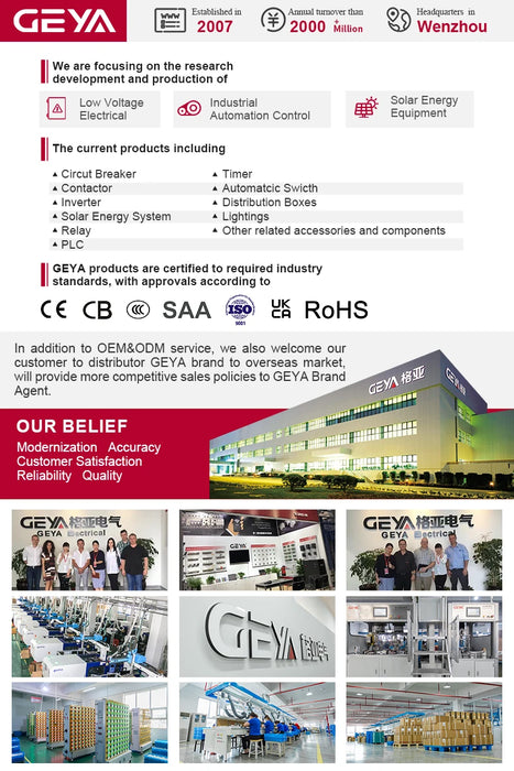 GEYA GRI8-01/02 Relè di monitoraggio corrente 0.5A 1A 2A 5A 8A 16A ACDC24V-240V Relè di protezione da sovracorrente da sovracorrente