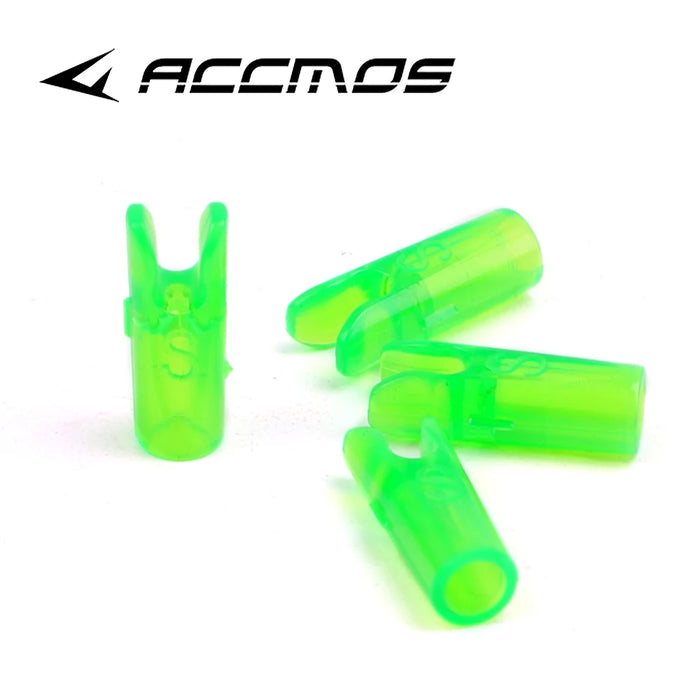 60 pz FAI DA TE In Plastica Freccia Spille Nocks Formato L E Taglia S Per ID4.2mm ID6.2mm 3.2mm Freccia Albero Tiro Con Arco accessorio