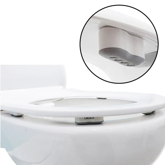 Lotto antiscivolo coperchio wc guarnizione paraurti sedile autoadesivo cuscinetti ammortizzanti fornisce un ottimo buffer protettivo 4.5*2*2 Cm