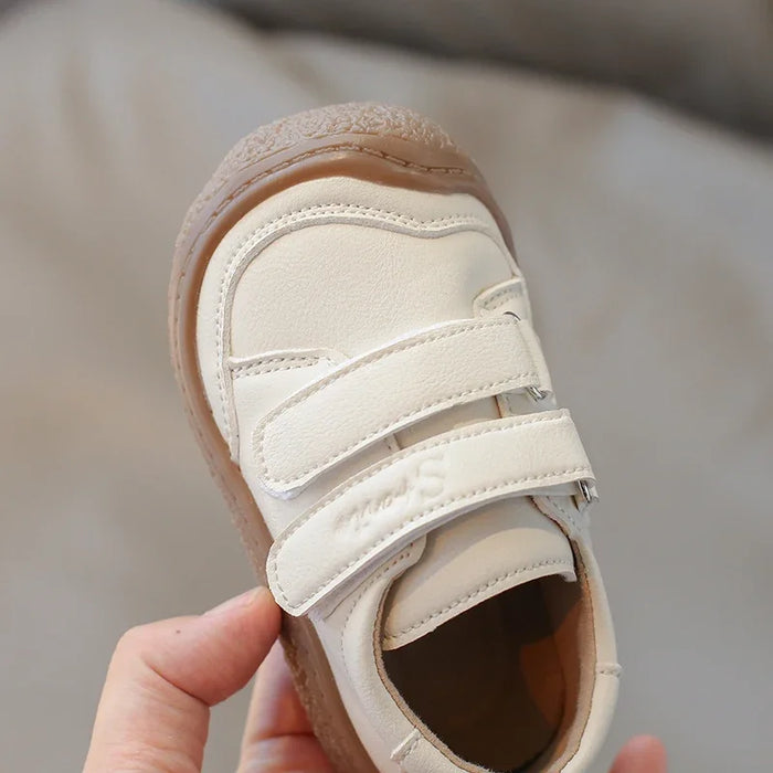 Primavera autunno neonate ragazzi scarpe Casual bambini Sneakers suola morbida antiscivolo neonato primi camminatori scarpe scarpe in pelle per bambini