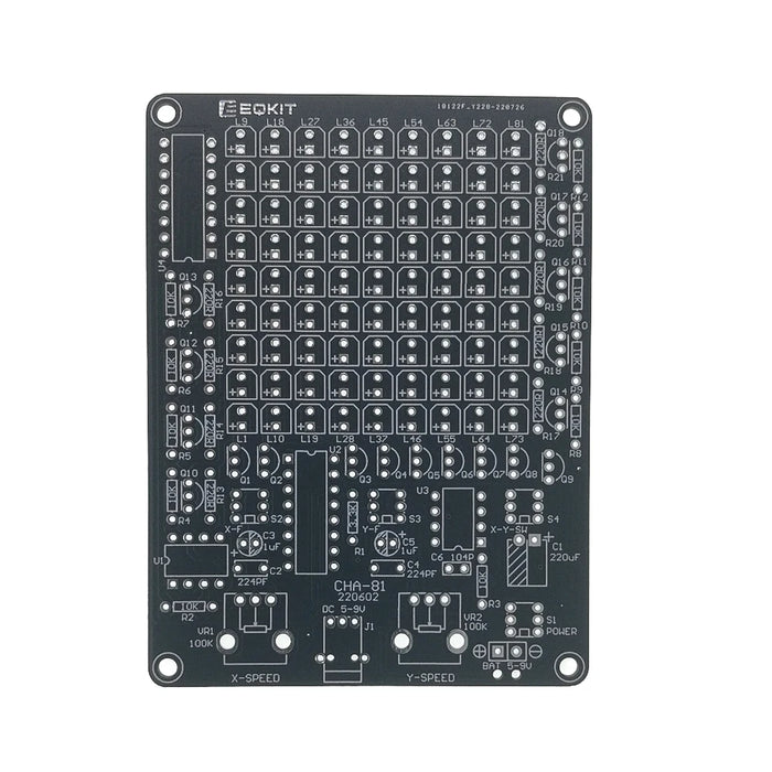 Cha-81 LED Tracking Light Parts kit elettronici fai da te kit luce LED modulo elettronico DC5-9V