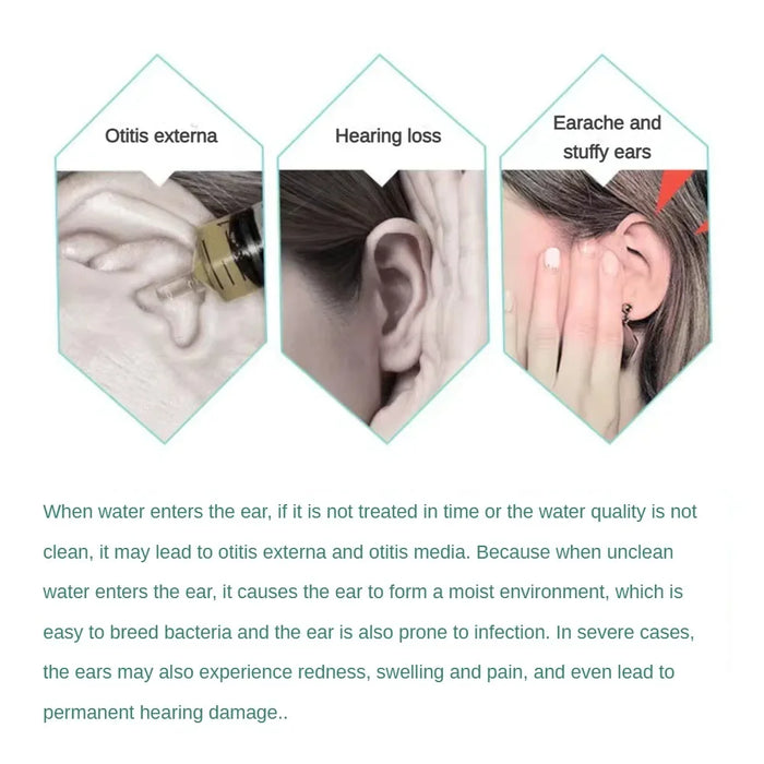 20PCS protezione per le orecchie impermeabile per bambini bambini adulti cuffia per il nuoto adesivo per le orecchie usa e getta copertura per il nuoto pasta per le orecchie cura del bambino