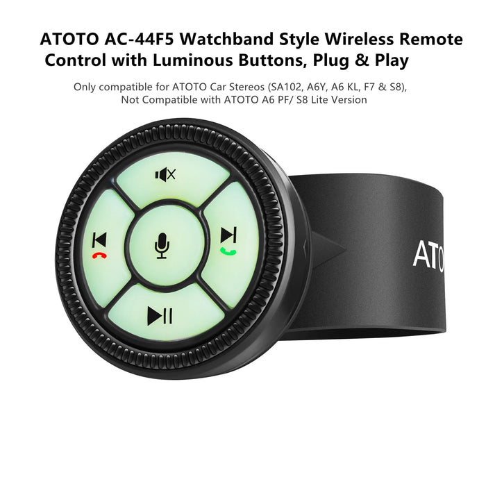 ATOTO 44 f5 44 f8 volante senza fili telecomando cinturino dell'orologio cinturino per autoradio schermo Stereo lettore multimediale unità principale
