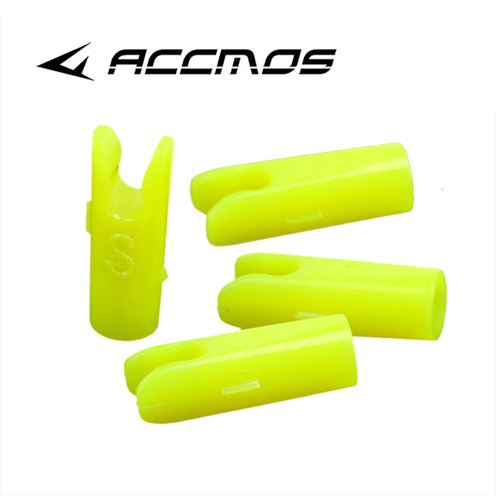 60 pz FAI DA TE In Plastica Freccia Spille Nocks Formato L E Taglia S Per ID4.2mm ID6.2mm 3.2mm Freccia Albero Tiro Con Arco accessorio