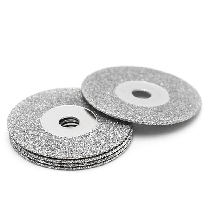 5 pezzi 16/18/20/25/30/35/40/50mm dischi da taglio diamontati e gambo per punta da trapano per lama utensile rotante Drop shipping