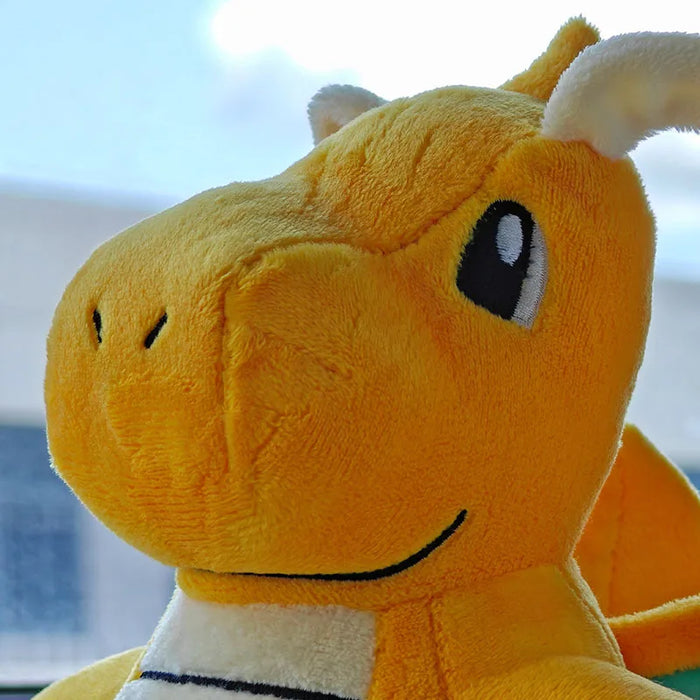Pokemon Peluche Kawaii Dragonite Cartoon e bambole di peluche carine Cuscino di tiro Regalo di compleanno per bambini Amici Ragazzi Decorazione della casa