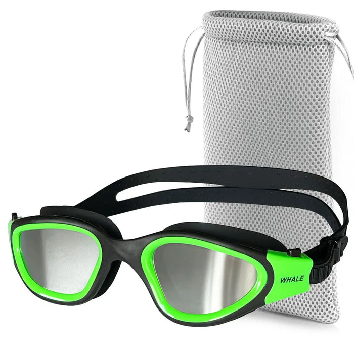 Lenti professionali per protezione UV antiappannamento per adulti Uomo Donna Occhialini da nuoto Occhiali da nuoto in silicone regolabili impermeabili in piscina