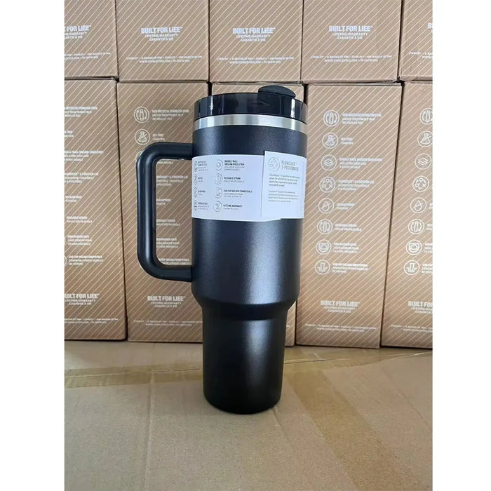 NUOVA tazza Disney da 40 once Stitch in acciaio inossidabile portatile di grande capacità tazza d'acqua da viaggio bottiglia d'acqua tazze Kawaii regali