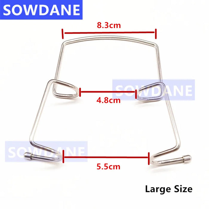 1 pezzo impianto dentale divaricatore labbra e guance strumento ortodontico chirurgico apri bocca autoclavabile in acciaio inossidabile