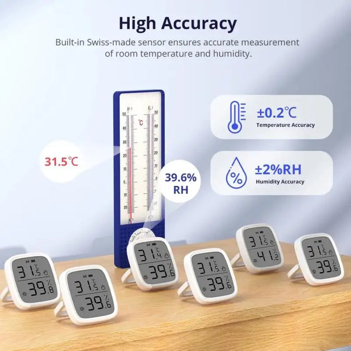 SONOFF SNZB-02D Zigbee sensore di umidità della temperatura Smart Home Automation Monitor in tempo reale Ewelink Alexa Google Home Assistant
