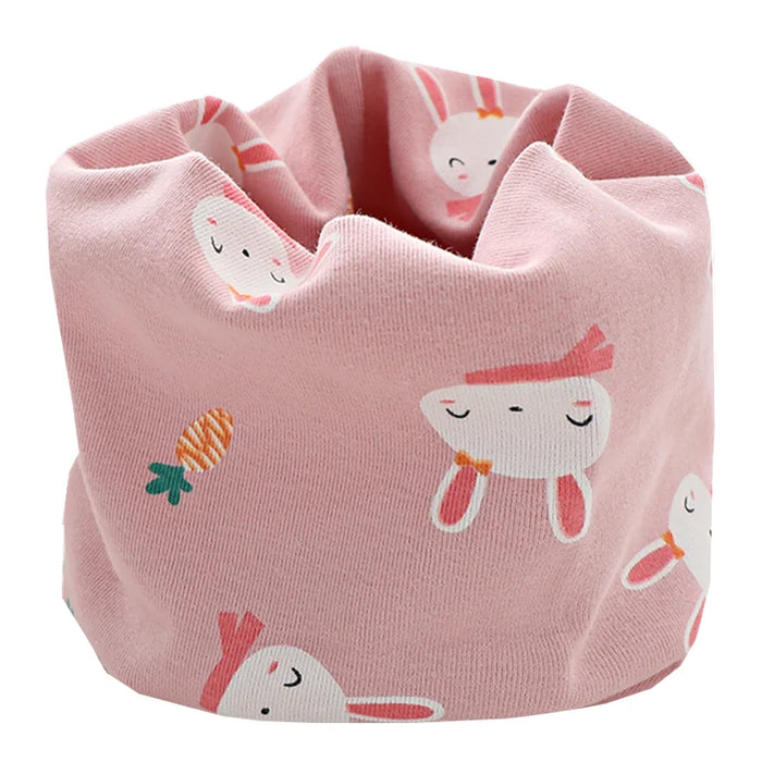 2024 Nuova Primavera Autunno Bambini Sciarpa Moda Bambini Bambino Sciarpa di cotone Ragazzi Ragazze O Ring Sciarpa Bambini Collare Bambino Sciarpa al collo