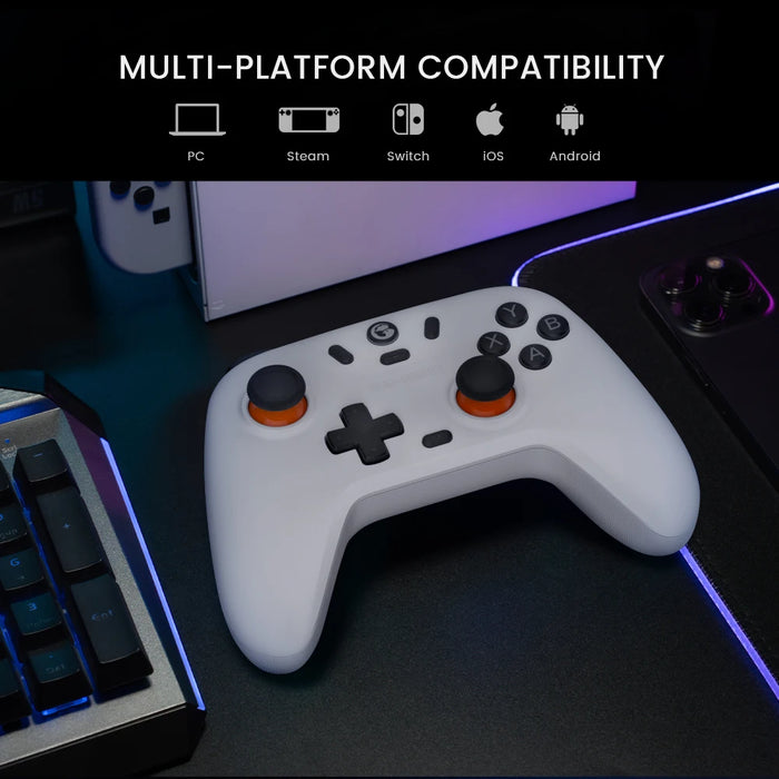 GameSir Nova Lite Controller Gamepad Wireless con Bluetooth, Dongle, cablato per Switch, Android, IOS, PC e giochi Steam