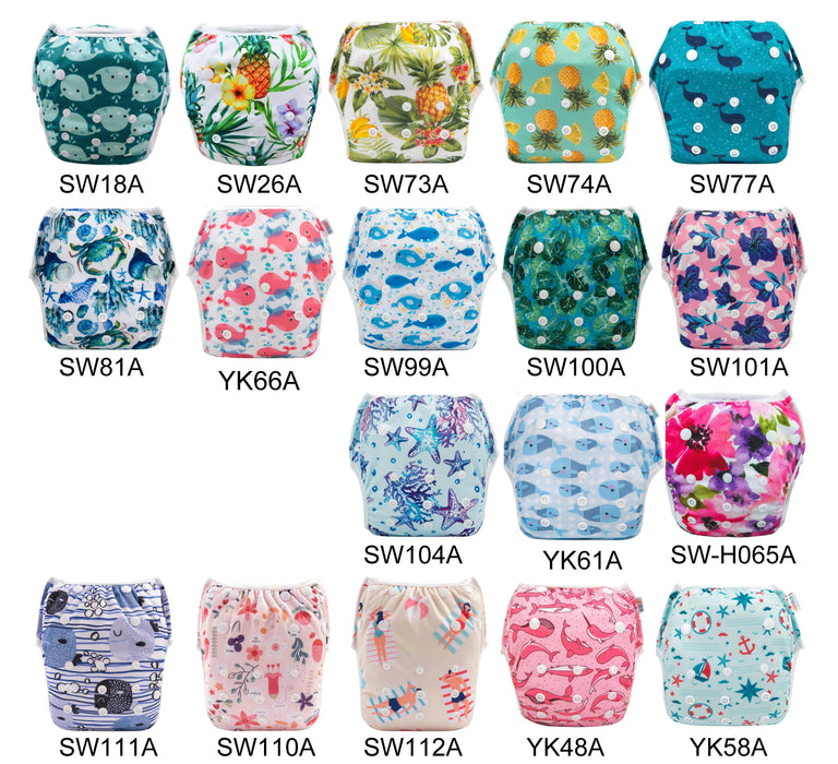 U PICK 1pc ALVABABY Pannolino da nuoto riutilizzabile Pannolino da nuoto riutilizzabile per bambini Pannolino da nuoto