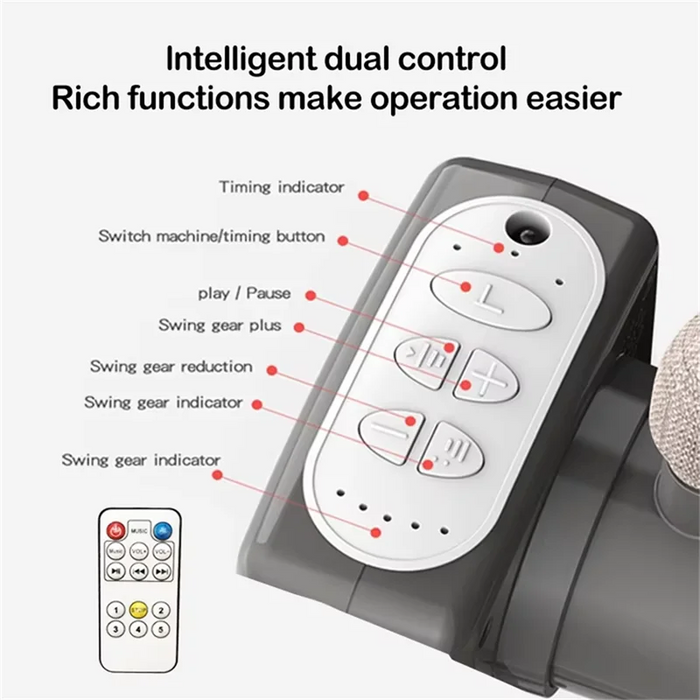 Lettino per bambini culla elettrica lettino per neonati lettino da viaggio culle per bambini culla portatile nido per bambini con musica articoli per bambini