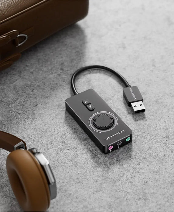 Vention scheda Audio esterna USB adattatore Audio da USB a 3.5mm microfono da USB a auricolare per Macbook Computer portatile scheda Audio PS4