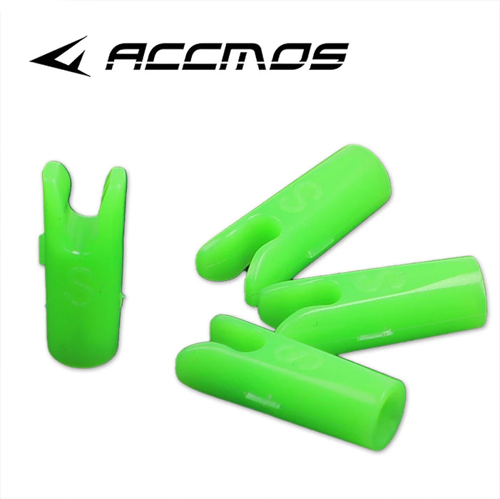 60 pz FAI DA TE In Plastica Freccia Spille Nocks Formato L E Taglia S Per ID4.2mm ID6.2mm 3.2mm Freccia Albero Tiro Con Arco accessorio