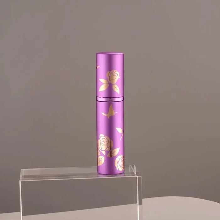 Bottiglia di profumo di vetro di lusso da 10 ml Bottiglie di profumo in metallo Atomizzatore vuoto Flacone spray in vetro Fiale riutilizzabili