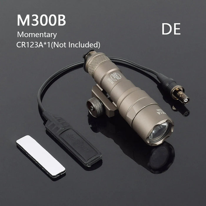 Tattico Surefire M300 M300A MINI Scout Luce Fucile Caccia Torcia A LED Airsoft Arma Pistola Luce Lanterna Torcia AR15 HK416
